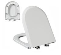 PP 02B Toilet Seat with Quiet Close Lid and Seat Soft Close Toilet Seat with Adjustable Hinge One-Click Quick Disassembly Easy to Install Easy to (Pp 02D) kxtmm