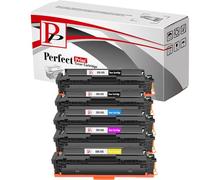 PP 045 Toner Cartridge Replacement for Canon 045 Compatible For Canon I-Sensys LBP-611Cn LBP-613Cdw MF-631Cn MF-633Cdw MF-634Cdw MF-635Cx Black, Cyan, Magenta, Yellow (5-Pack)