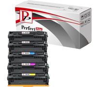 PP 046 Toner Cartridge Replacement for Canon 046 Compatible For Canon i-SENSYS LBP653Cdw LBP654Cx MF732Cdw MF734Cdw MF735Cx CRG 046 Black Cyan Magenta Yellow( 5-Pack)