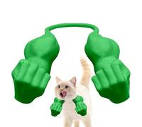PP Cat Muscle Arm - 6.38 inches Creative Cat Accessory | Elastic Pet Muscle Arms with Funny Middle Finger Design | Cats Neck Arm Suit for Halloween, Photos, Parties & Cosplay Fun