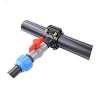 PP Fitting Screw Joint with Male Thread Clamp Connector for PE Drinking Water Pipes in Agricultural and Garden Irrigation (32mm x 1inch)