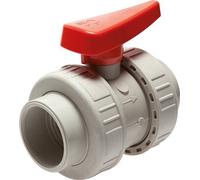 PP-H 2-way Ball Valve True Union 40 mm EPDM