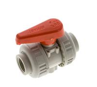PP-H 2-way Ball Valve True Union Rp 1/2'' EPDM