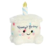 Aurora, 33902, Palm Pals Happy Birthday Cake 5In, Soft Toy, White