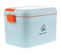 Pp Medicine Organizer with Cover, Large Portable Household Box