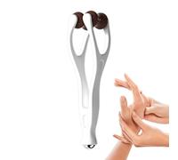 PP Meteorite Finger Massager - 14cm Massage Roller, Manual Hand & Finger Roller | Double-Sided Bian Stone Rollers for Finģer & Hand Thé, Trigger Finģer Relief, Hanď Exercise Device