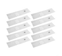 PP Mushroom Growing Bags, 10X35x8cm Moisture Retaining Temperature Resistant For Gourmet Or Medicinal Mycelium Development, Compatible With Monotubs And Various Setups(10pcs)