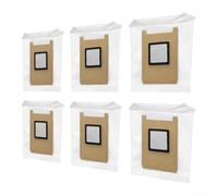 PP Non-Woven Dust Bags for eufy for omni for e25 E28 Sealed Design(10pcs) | Made of PP non-woven fabric, sturdy edges, multi-layer filter, captures fine particles effectively