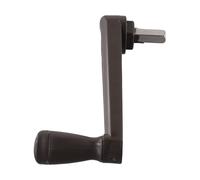 Pp Patio Umbrella Outdoor Handle Replacement for Crank Umbrellas Connection Rust-Resistant Shake Handle 8x8mm Simple Space-Saving or Champagne Finish - Assemble Brown(Champagne)