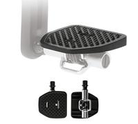 PP Pedal Plate | CB | Adapter compatible with Crankbrothers Eggbeater or Candy clipless MTB pedals | Converts clipless into flat pedals | No cleats needed | Adding grip and comfort