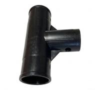 PP Plastic 3-Way Pool Connector 40mm Leak-Proof(Black)