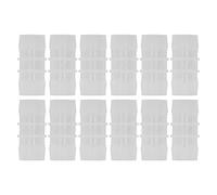 PP Plastic Barb Hose Fittings 12PCS | Equal Diameter Straight Through Connector | Non - Hazardous Leak - Proof Joints for Food/Lab/Pharmaceutical Use | Standard Sizes (25 to 25)