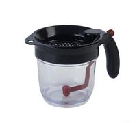 PP Plastic Grease Trap With Bottom Release System And Removable Filter Mesh For Separating Oil From Hot Or Cooled Cooking Liquids