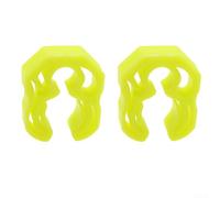 PP Plastic Quick Release Diving Hose Clip Buckle for 10 16mm Tubes Features Secure Attachment for Pressure Gauge and Second Stage Gear (Yellow)