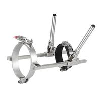 PP PVC Pipe Puller, Anti-Jamming Ratchet Clamp for Drainage Pipe Work 110mm | Balanced clamping spreads holding force across both sides helping maintain positioning while reducing unwanted surface marks.