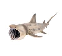 PP Shark Figurines - 21.3cm Basking Shark Toy | 120g Sea Animal Figures Educational Learning Model for Kids Adults Marine Biology Display Home Decor Photography