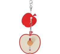 pp supm Portable Fruit Peeler, Pocket Fruit Peeler with Keychain, Retractable Pocket Fruit Vegetable Peeler Small Paring Knives for Travel Picnics