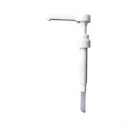 PP Syrup Dispensing Pump Head, Detachable Design, 10cc/15cc/20cc/30cc Pressure Nozzle for Home Professional (10cc)