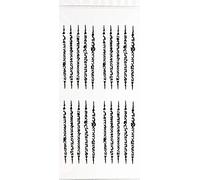 PP TATTOO 1 Sheet Muay Thai Sak Yant Thai Temple Tattoo Antique Pattern Yantra Magic Kill not die Tattoos Body Art Fake Tattoo for Women Men Teens Arm Temporary Tattoo Body Sticker