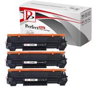 PP Toner Cartridge CF244A For Printer, Compatible with HP LaserJet Pro M15 M15a M15w M28a MFP M28a M28w MFP M28w M17a M17w (Black-3 Pack)