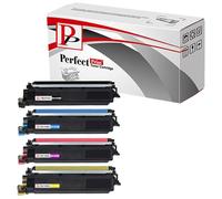 PP Toner Cartridge TN248XL For Printer, Compatible with Brother DCP-L3515CDW DCP-L3520CDWE DCP-L3555CDW DCP-L3560CDW HL-L3215CW HL-L3220CW HL-L3220CWE HL-L3240CDW Black Cyan Yellow Magenta (4-Pack)