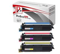PP Toner Cartridge TN248XL For Printer, Compatible with Brother DCP-L3515CDW DCP-L3520CDWE DCP-L3555CDW DCP-L3560CDW HL-L3215CW HL-L3220CW HL-L3220CWE HL-L3240CDW Cyan Yellow Magenta (3-Pack)