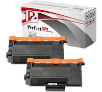 PP Toner Cartridge TN3430 For Printer, Compatible With Brother DCP-L5500DN DCP-L6600DW HL-L5000D HL-L5100DN HL-L5100DNT HL-L5200DW HL-L5200DWT HL-L6250 HL-L6250DN HL-L6300 HL-L6300DW Black (2-Pack)
