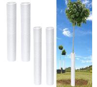 PP Tree Guards for Trunk Protection Against Deer Rodents and Abrasion During Early Growth Stages Outdoors (B)