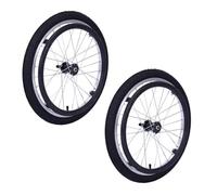 PP-Vic 2Pcs Large Wheelchair Rear Wheels, Rubber Material Replacement Walker Roller Accessories, Aluminum Spokes, Universal Manual Wheelchair Rear Beach Wheels, Adults and Elderly,50cm/20in