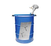 PP-Vic 50 Gallon Pneumatic Stainless Steel Gasoline Agitator, 1/2HP, Large Laboratory Size Drum Mixing Capacity 200L, High Speed Rotation, Safe for Liquid Paints, Coatings, and Foods,AA