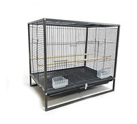 PP-Vic A Large Bird Play Stand Featuring Wooden Perches, Food Bowls, And Water Bowls, Providing Ample Opportunities for Enrichment And Activity. Suitable for Cockatiels, Sun Conures,BB