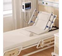 PP-Vic Adjustable Electric Lift Backrest Bed, Sit-Up Chair with Remote Control, with Armrests for Cervical and Lumbar Support, Machine Washable for Patient Lumbar Support,S 90CM White