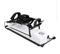 PP-Vic Continuous Knee Rehabilitation Trainer Knee Replacement Recovery Assist Pedal Kit,Knee Joint Assist Exercise Strengthening,Lower Limb Traction Machine Leg Rehabilitation Equipment,Medium