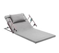 PP-Vic Electric Lift Bed with Remote Control,Adjustable Electric Lift Bed Backrest,2-80° Lifting System,Sit-Up Chair Suitable for The Elderly,Pregnant Women,Home Hospital Care,Folding armrest