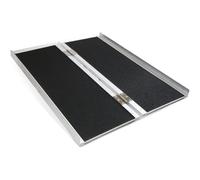 PP-Vic Folding Suitcase Wheelchair Ramp, Lightweight Portable Towing Ramp, Disabled Persons Transition Board Ramp, Home Entry Threshold Door Stairs,1A3ft