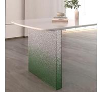 PP-Vic Large Luxury Acrylic Table Legs,Modern Exquisite DIY Dining Table Upgrade Design,Transparent Replacement Table Base,Suitable for Living Rooms, Kitchens, Bedrooms,BB