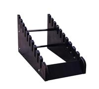 PP-Vic Multi-Layer Metal Porcelain Tile Display Stand, Large Tile Sample Display Rack, 10-Tier Ceramic Stone Display Shelf, Desktop Tile Display Rack for Trade Show & Retail Stores,35 * 59 * 31.2cm