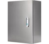 PP-Vic Stainless Steel Electrical Enclosure Box,Electrical Lockable Junction Box, Outdoor Electrical Connection Box,Distribution Box with Internal Mounting Panel,Wall Charging Station,25×15×30cm