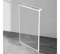 PP-Vic Sturdy Acrylic Table Legs,Thick, Floating Style Replacement Legs for Desks and Coffee Tables; Tabletop Support Bases Suitable for Kitchens and Living Rooms,AA 71 * 40cm