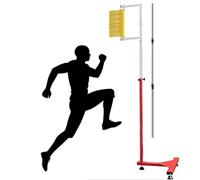 PP-Vic Vertical Jump Tester, Professional Jump Training Device,Adjustable Testing Range 4.5-9.8 Feet, Gym And Portable High Jump Training Equipment,Made of Metal,Suitable for Athlete Training,BB