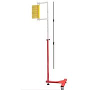 PP-Vic Vertical Jump Trainer, Adjustable Testing Range 5.5-11.8 Feet, Portable High Jump Training Equipment for Gyms And Schools,Metal Vertical Jump Tester, Suitable for Athlete Training,BB