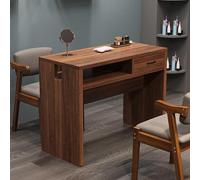 PP-Vic Wooden Professional Manicure Table, Modern Beauty Salon Workstation Manicure Table, Manicure Table for Makeup Beauty Spa Salon, Manicure Table for Beauty Salon,100 * 40 * 78CM