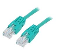 PP12-2M/G Patch cord U/UTP 5e Line CCA PVC Green L: 2m 26AWG ØLeitg: 5mm GEMBI