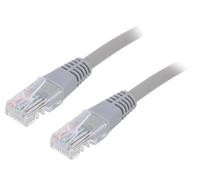 1 pcs x GEMBIRD - PP12-50M - Patch cord, U/UTP, 5e, stranded, CCA, PVC, grey, 50