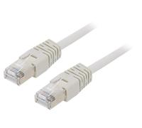 PP22-15M Patch cord F/UTP 5e Line CCA PVC Grey L: 15m 26AWG Shielded GEMBIRD