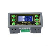 PP2K Dimming Speed Controller & Pulse Generator Driver for LED/Motor/Solenoid Control, 3.3-30V Input, 1Hz-150kHz Frequency, 0-100% Duty Cy