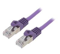 PP6-3M/V Patch cord RJ45 Male F/UTP 6 Line CCA PVC Purple 3m BEMBIRD