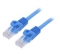 PP6U-2M/B patch cord RJ45 male, U/UTP 6 line CCA PVC GEMBIRD on both sides