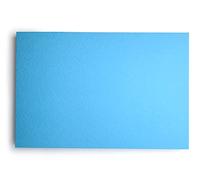 PPAPPAPPIYO 4x6 Blank Index Cards 50 Pack Premium 180gsm (Blue) | Textured Cardstock, Heavyweight Unruled Flash Cards for Studying, Crafts, Recipes, and Notes