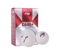 Ppbigu 6pcs ABS New Material DJ40+ 3-Star Ping Pong Balls, Professional ITTF Approved 40+ Table Tennis Balls for WTT Competition, 6-Pack